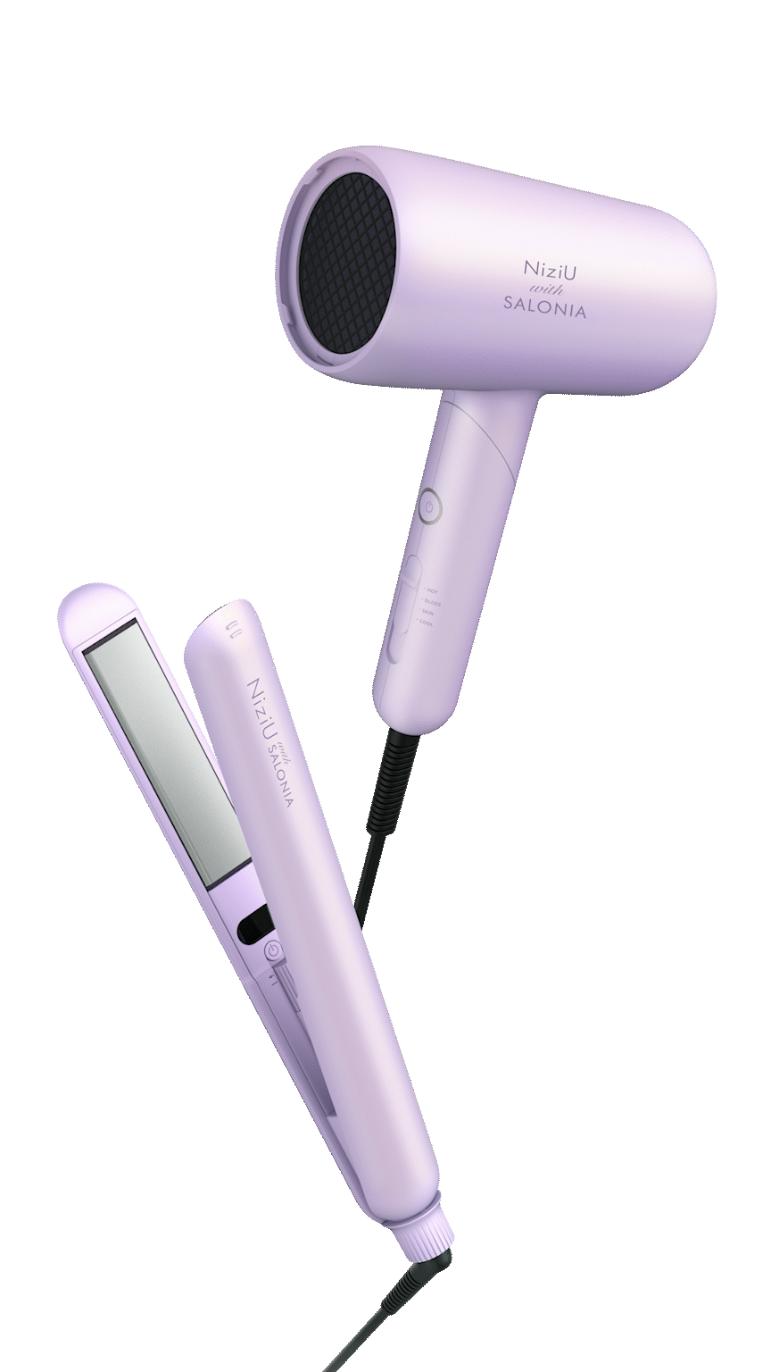 NiziUコラボロゴ入り　スペシャルカラー　プリズムパープル