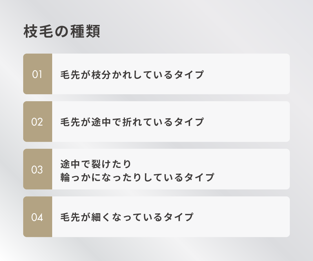 枝毛とは？6つの原因や種類、対処・予防法を紹介 | SALONIA(サロニア