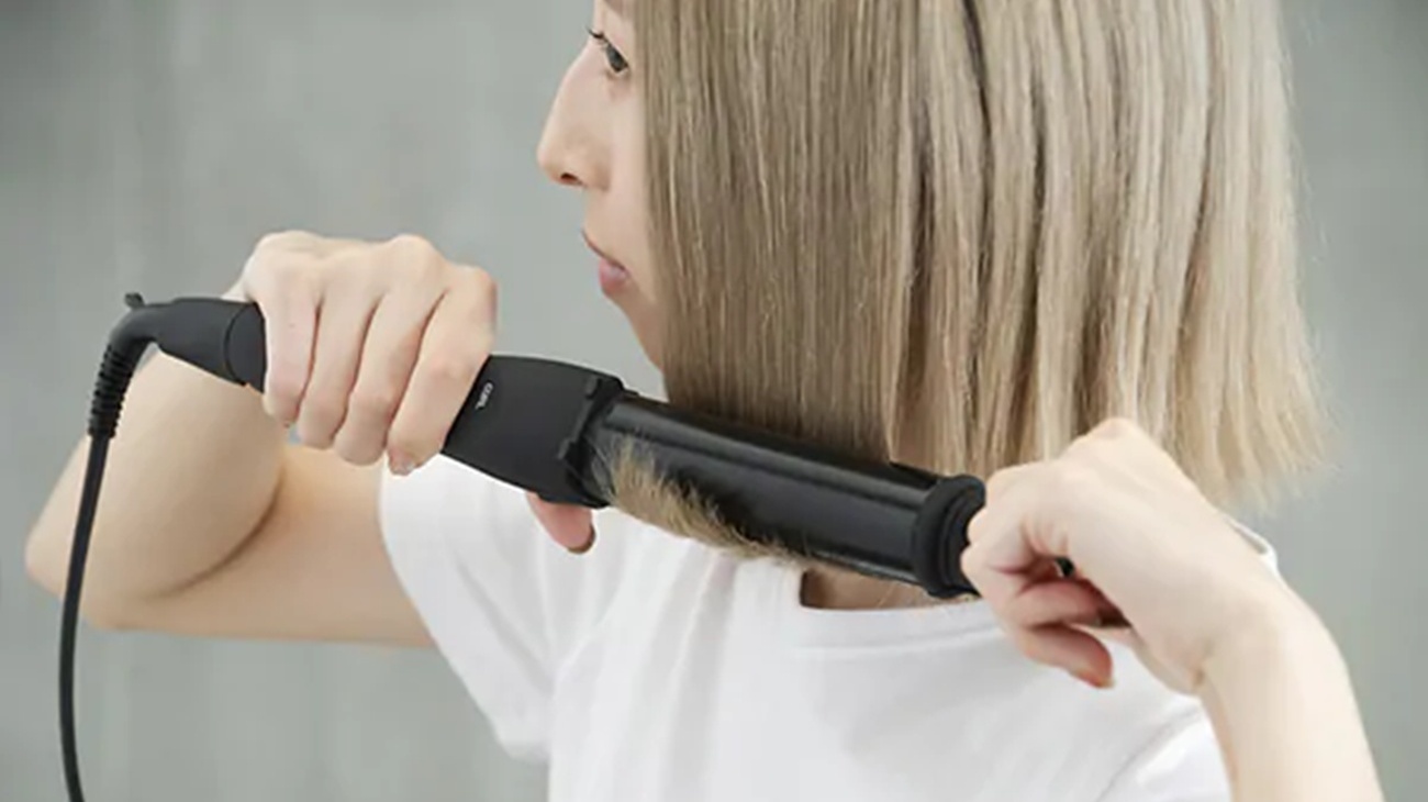 外ハネスリークヘア手順2