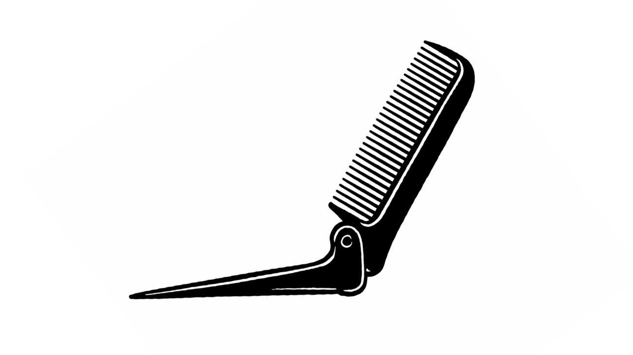 折りたたみコーム